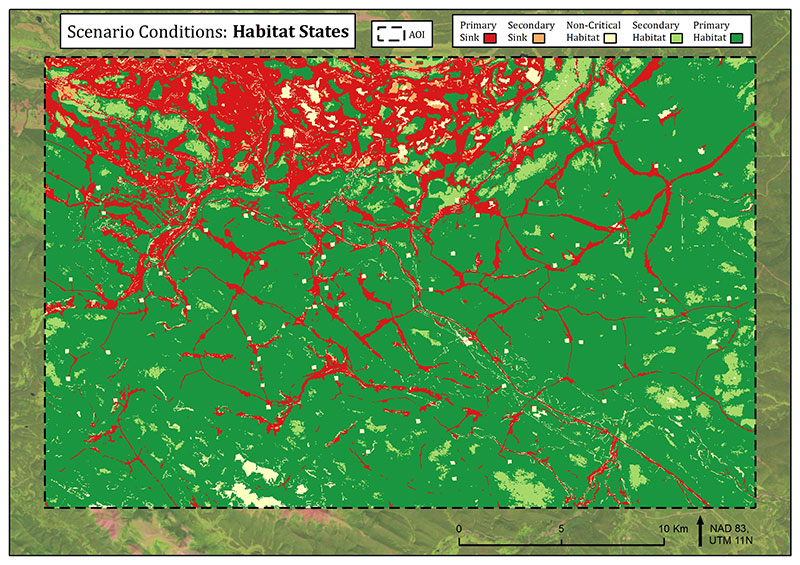Habitat States with new footprint