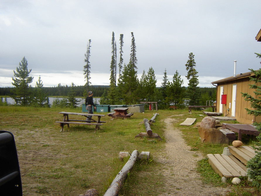 Kakwa camp in summer 2009. Photo Credit Leonie Brown