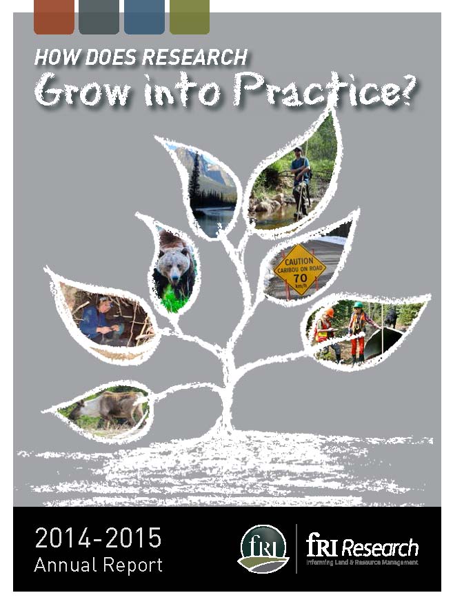 fRI Research 2014–2015 Annual Report: How Does Research Grow into Practice?
