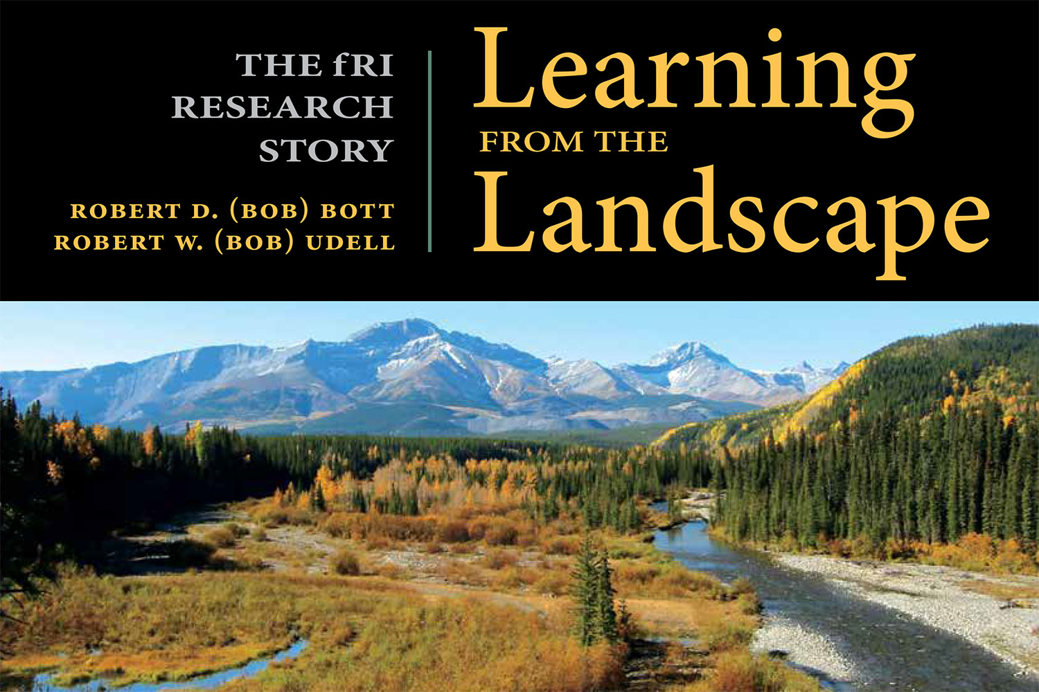 Learning from the Landscape: the fRI Research story