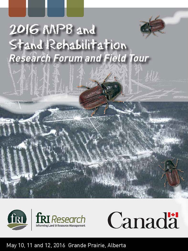 Event Program: 2016 MPB and Stand Rehabilitation Research Forum and Field Tour