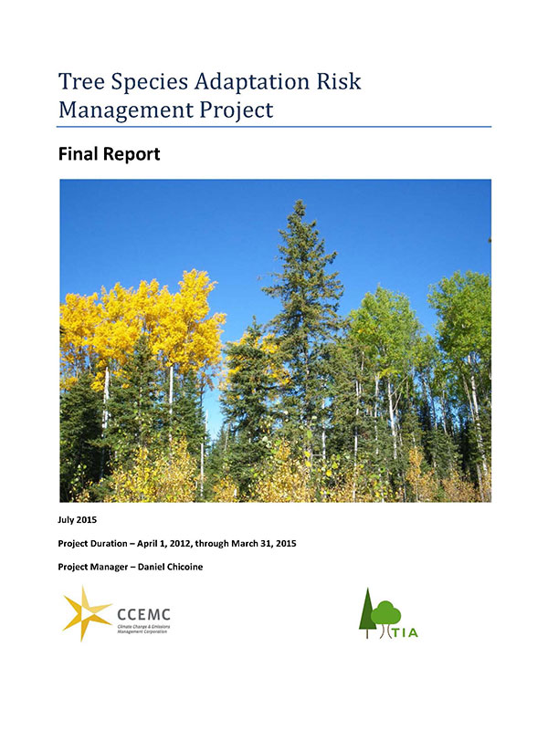 Tree Species Adaptation Risk Management Project: Final Report
