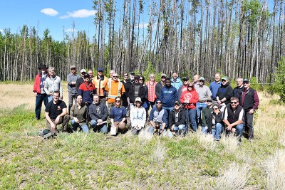 Group photo from the 2016 MPB Field Tour