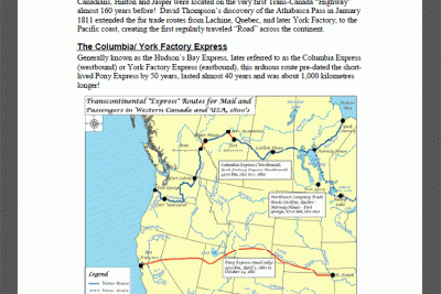 adaptive forest management and history program quicknote 2 canadas rich and unknown history western canadas express mail and passenger service in the