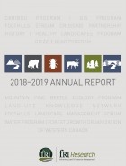 Cover of the 18-19 annual report