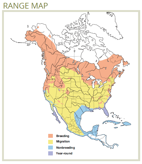 range map for osprey