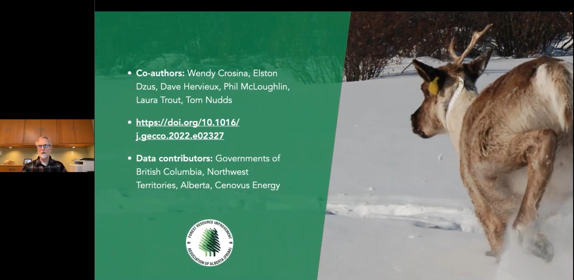 Networking the Spatial Structure of Boreal Caribou Populations in Western Canada | Webinar #6