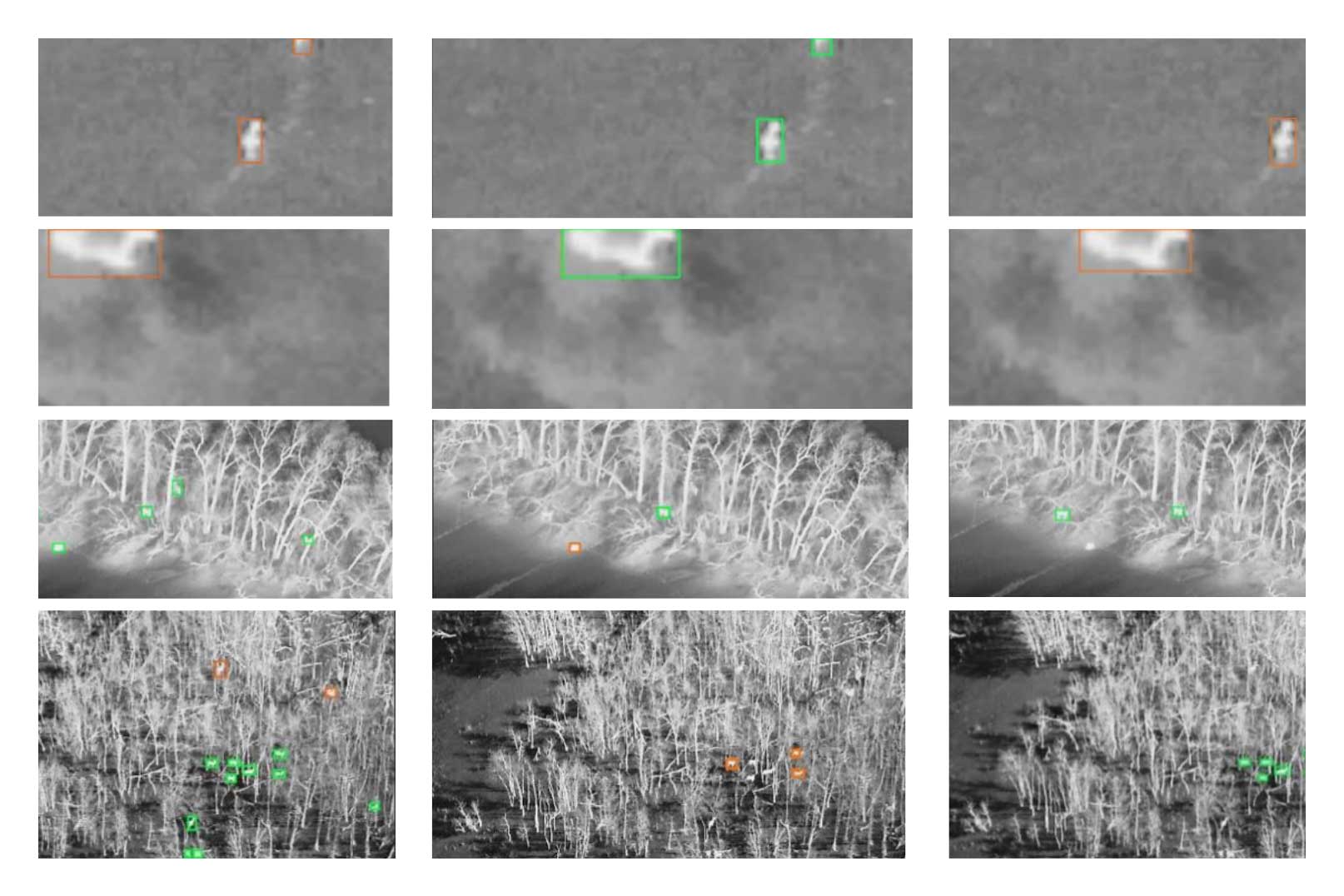 thermal imagery from uavs containing potential ungulate signatures